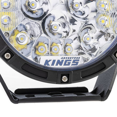 Kings Lethal 7” Premium LED Driving Lights | Fitted with OSRAM LEDs | 11,890 Lumens | 1 Lux @ 845m | Spot Lights